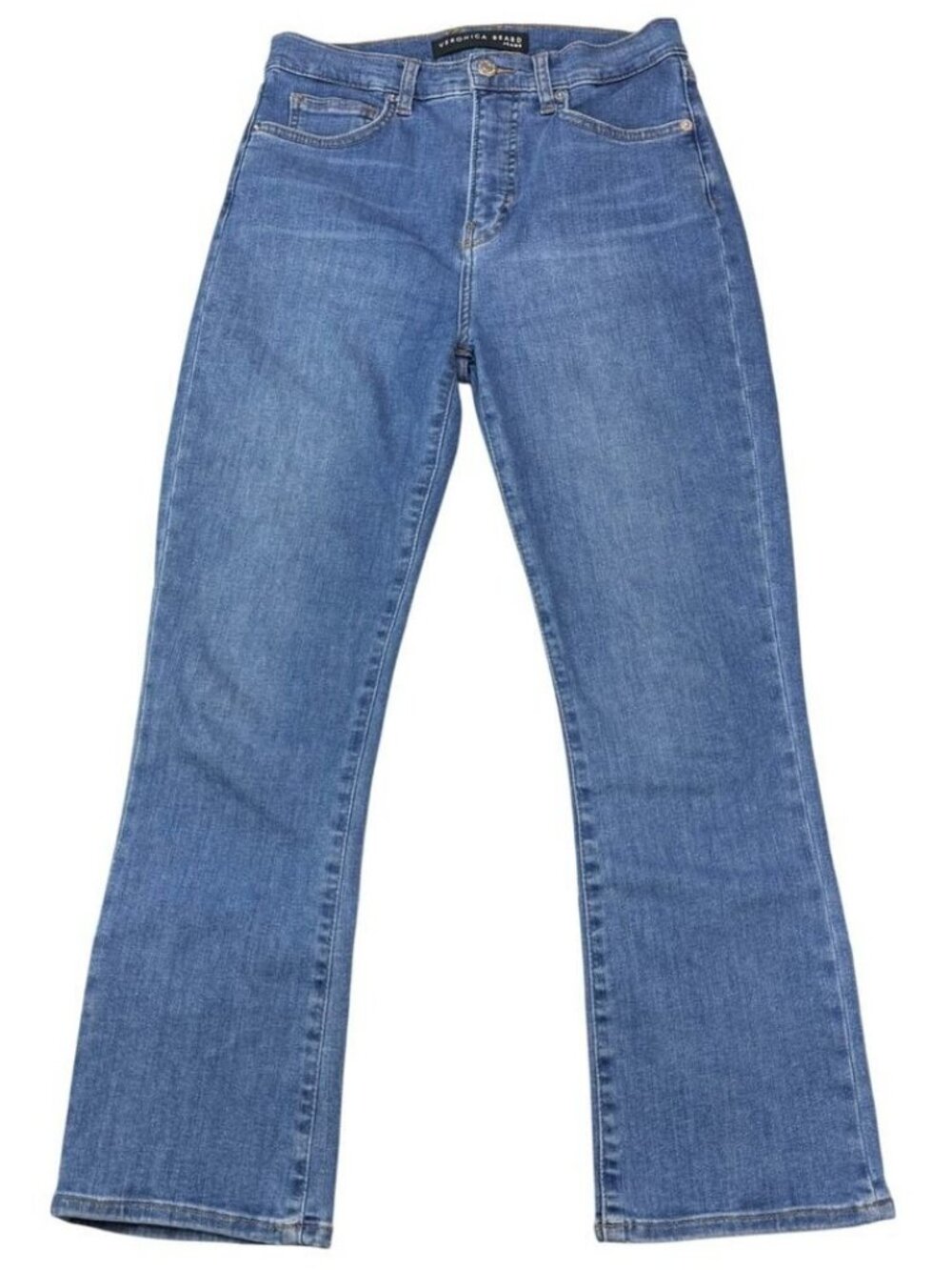 Veronica Beard Jeans Carly High Rise Kick Flare Jeans - Picture 3 of 8